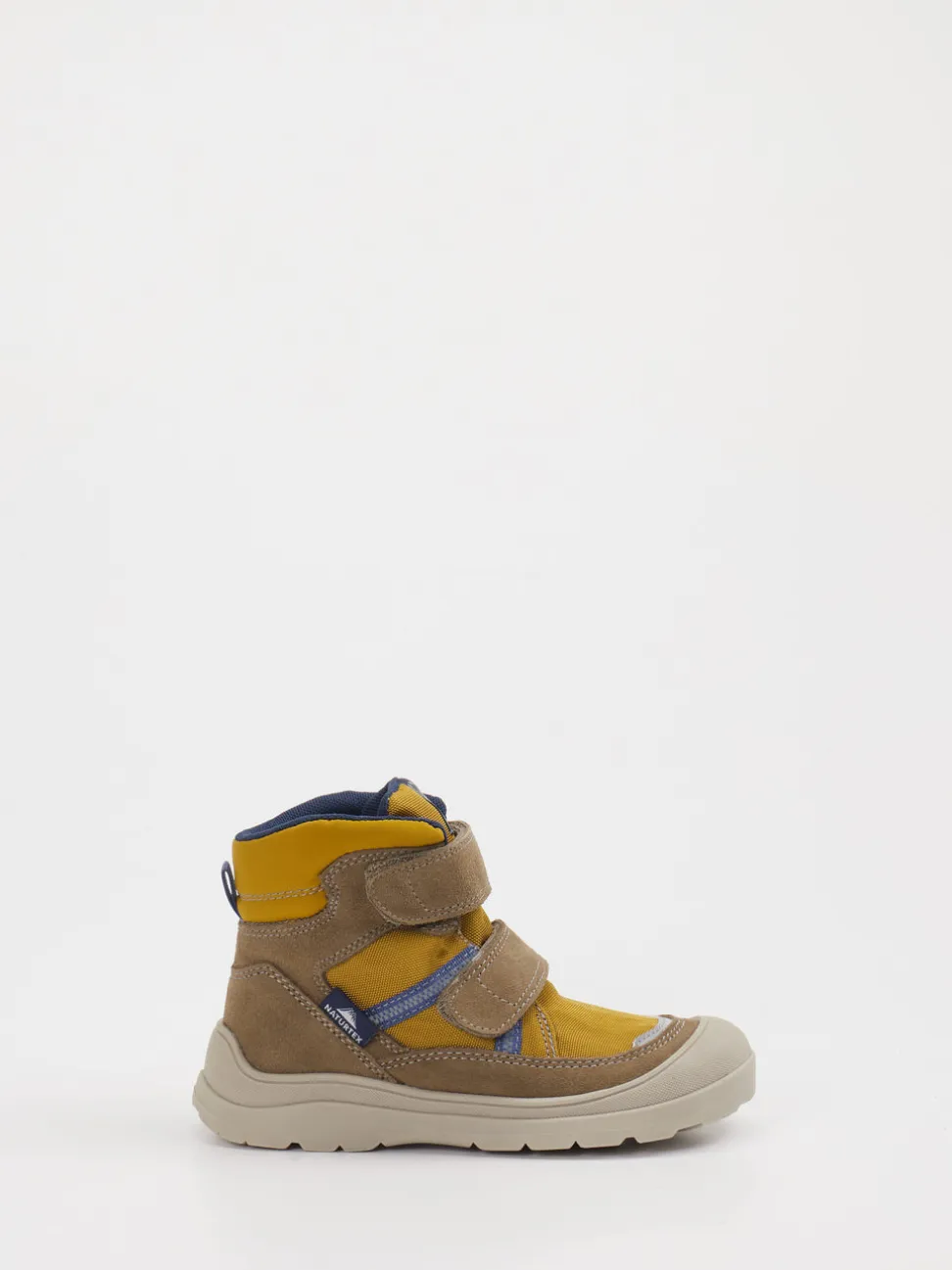 Naturino – Outdoor-Stiefelette aus Leder ockergelb