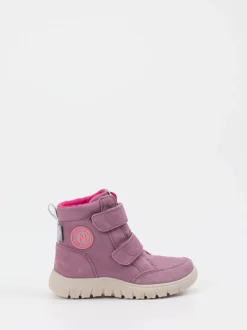 Naturino – Winterstiefel aus Veloursleder pink