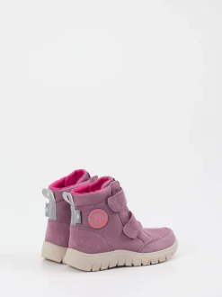 Naturino – Winterstiefel aus Veloursleder pink