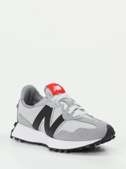 New Balance – Retro-Sneaker aus Veloursleder grau