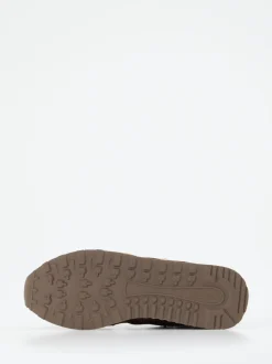 New Balance – Retro-Sneaker aus Velours/Textil braun