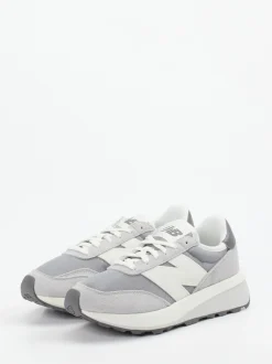 New Balance – Retro-Sneaker aus Textil in Grau