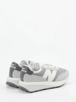 New Balance – Retro-Sneaker aus Textil in Grau