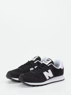 New Balance – Retro-Sneaker aus Textil in Schwarz