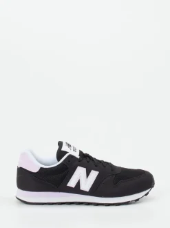 New Balance – Retro-Sneaker aus Textil in Schwarz