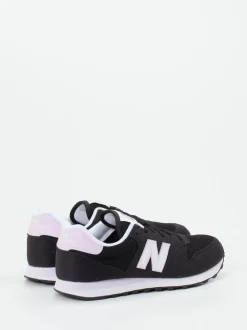 New Balance – Retro-Sneaker aus Textil in Schwarz