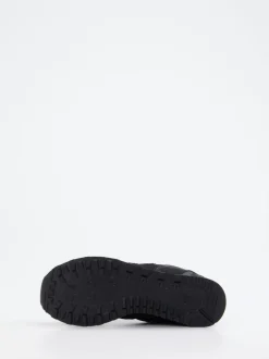 New Balance – Retro-Sneaker aus Veloursleder und Mesh schwarz