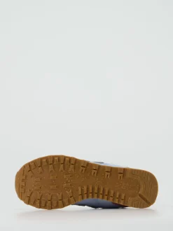 New Balance – Retro-Sneaker aus Veloursleder hellblau