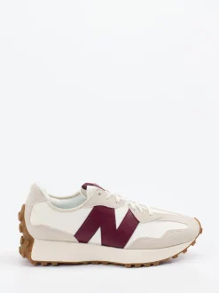 New Balance – Retro-Sneaker aus Textil in Offwhite