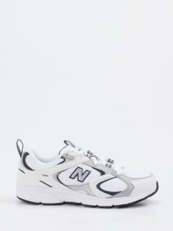 New Balance – Retro-Sneaker aus Textil in Weiß