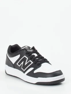 New Balance – Sneaker aus Textil in Schwarz-Weiß