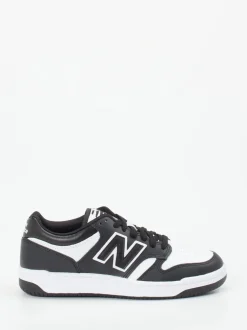New Balance – Sneaker aus Textil in Schwarz-Weiß