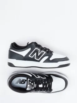 New Balance – Sneaker aus Textil in Schwarz-Weiß