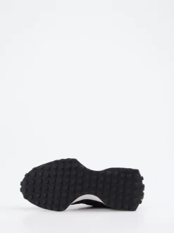 New Balance – Sneaker aus Veloursleder schwarz