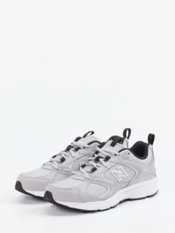 New Balance – Sneaker aus Textil und Mesh in Grau