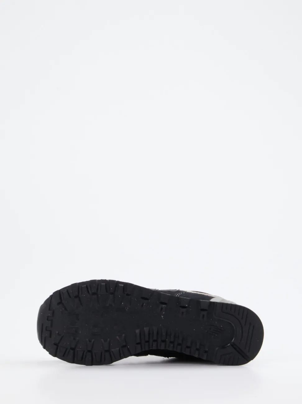 New Balance – Sneaker aus Textil und Veloursleder schwarz