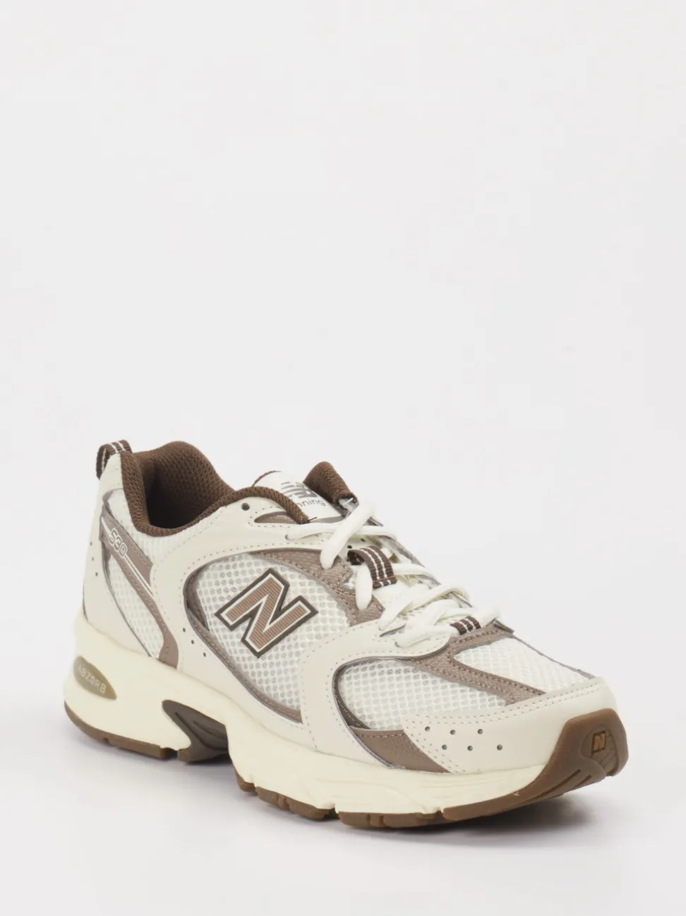 New Balance – Sneaker aus Textil in Beige