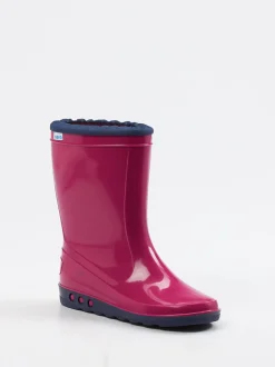 Nora – Gummistiefel aus Synthetik in Beerenpink