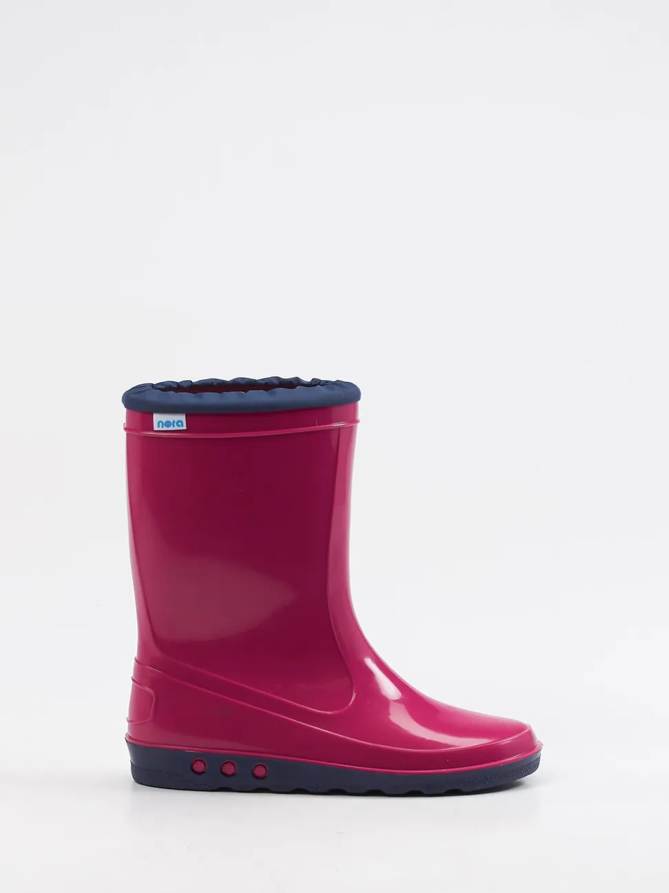 Nora – Gummistiefel aus Synthetik in Beerenpink