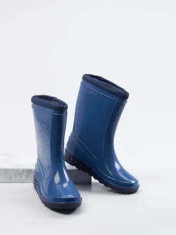 Nora – Gummistiefel aus Synthetik in Blau