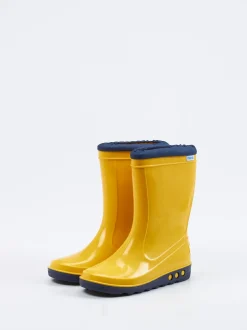 Nora – Kinder-Gummistiefel aus PVC in Sonnengelb