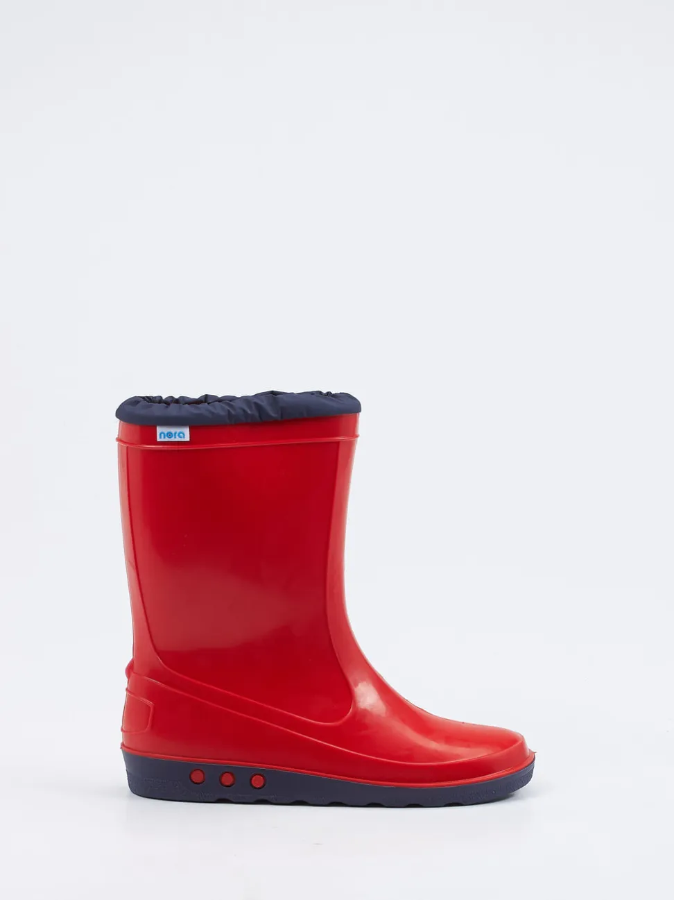 Nora – Kindergummistiefel aus Synthetik in Rot