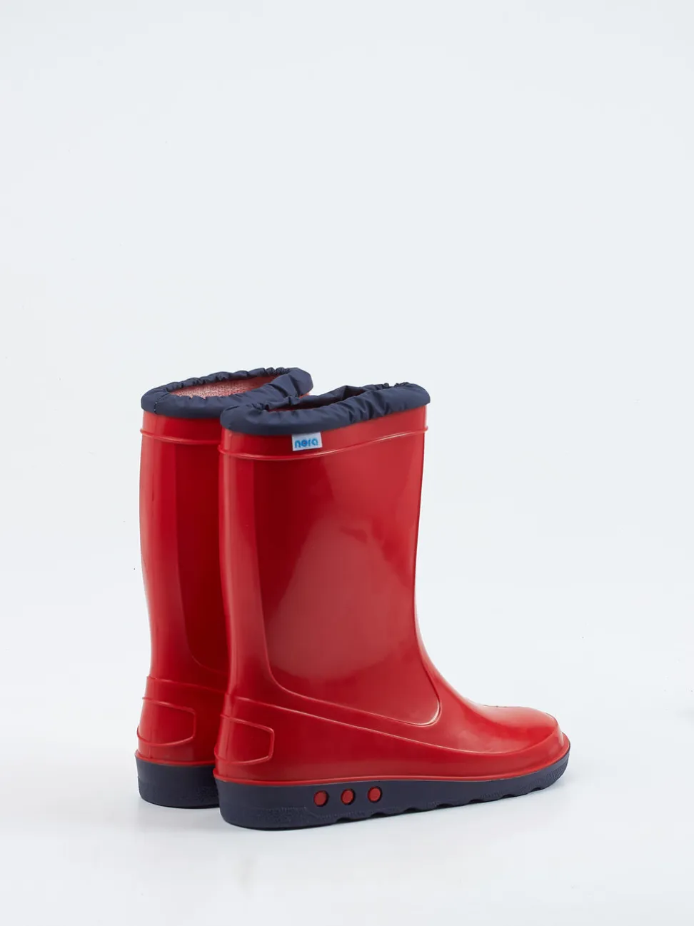Nora – Kindergummistiefel aus Synthetik in Rot