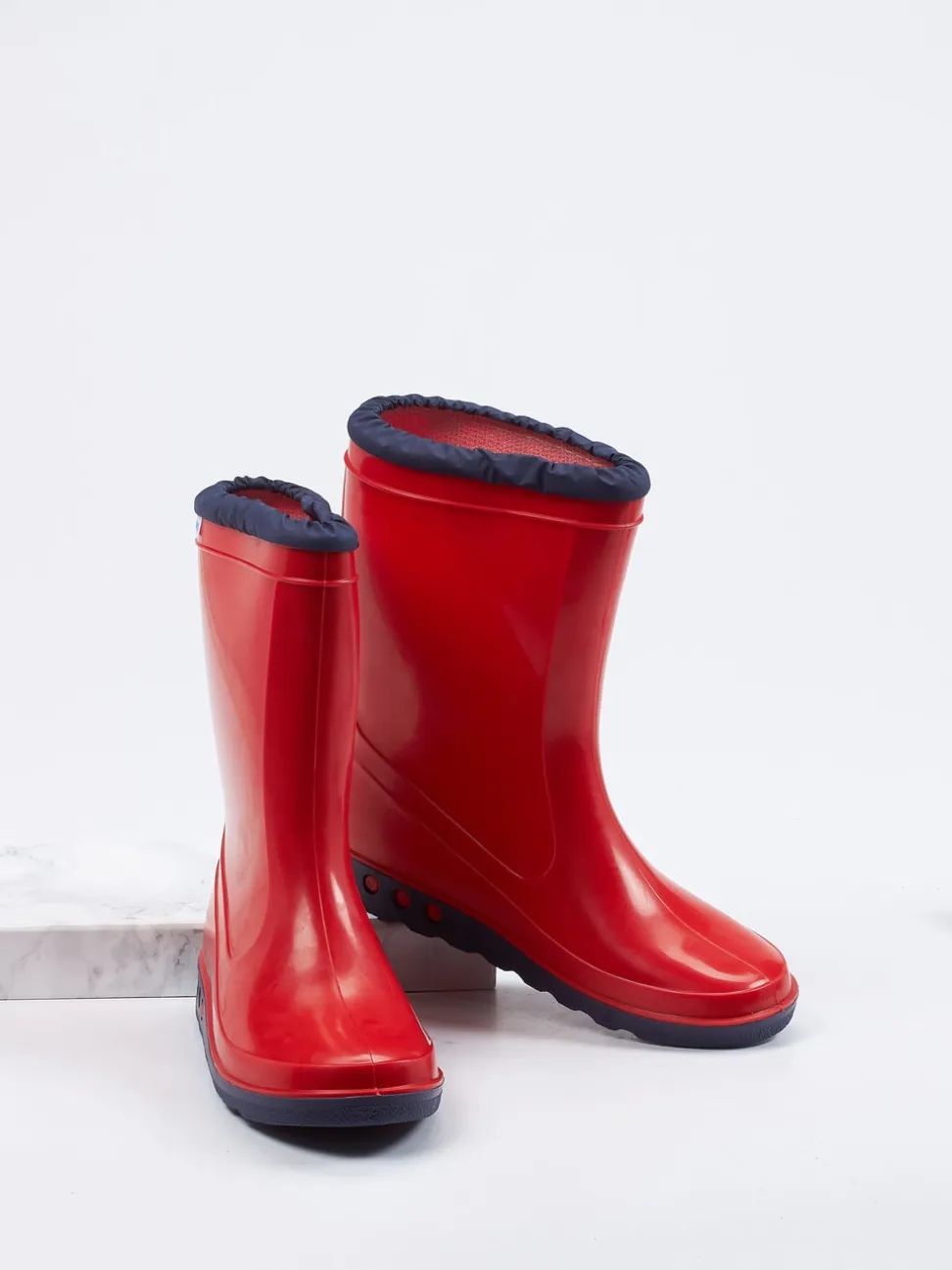 Nora – Kindergummistiefel aus Synthetik in Rot