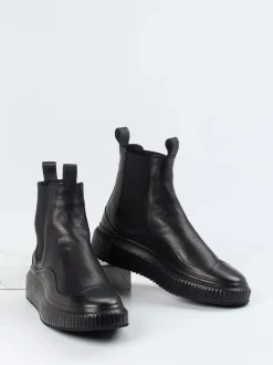 Officine Creative – Chelsea Boots aus Kalbleder Schwarz