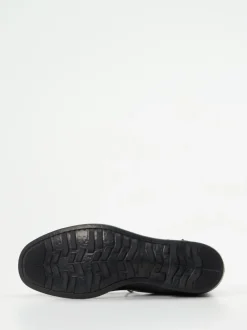 Officine Creative – Derby-Boots aus Büffelleder Schwarz