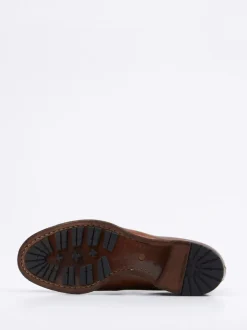Officine Creative – Desert Boots aus Büffelleder braun