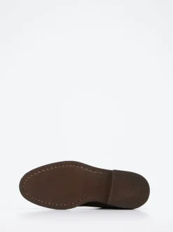 Officine Creative – Desert Boots aus Veloursleder oliv