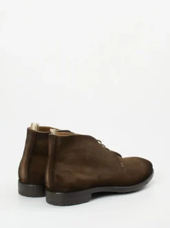 Officine Creative – Desert Boots aus Veloursleder Braun