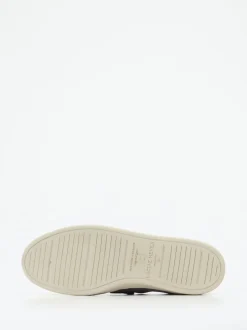 Officine Creative – Loafer aus Veloursleder steingrau