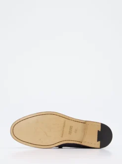 Officine Creative – Loafer aus Veloursleder in Grau