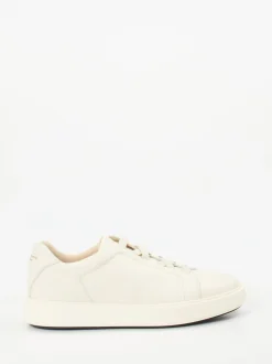 Officine Creative – Sneaker aus Kalbleder Cremeweiß