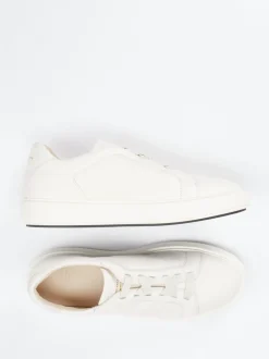 Officine Creative – Sneaker aus Kalbleder Cremeweiß