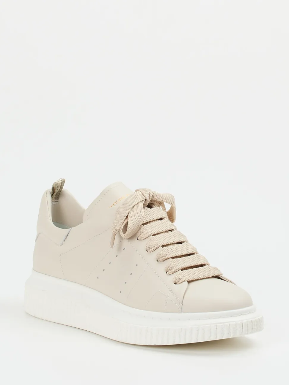 Officine Creative – Sneaker aus Kalbleder in Beige