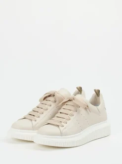 Officine Creative – Sneaker aus Kalbleder in Beige
