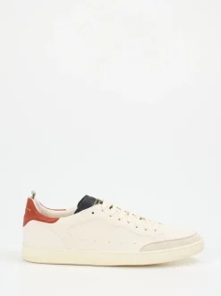 Officine Creative – Sneaker aus Kalbleder cremeweiß