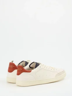 Officine Creative – Sneaker aus Kalbleder cremeweiß