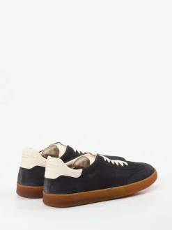 Officine Creative – Sneaker aus Veloursleder Dunkelblau