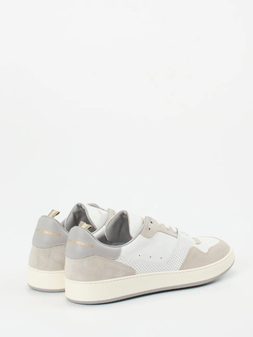 Officine Creative – Sneaker aus Kalbleder in Weiß