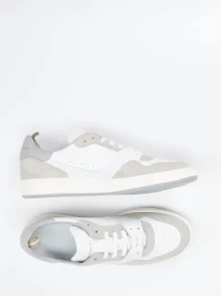 Officine Creative – Sneaker aus Kalbleder in Weiß