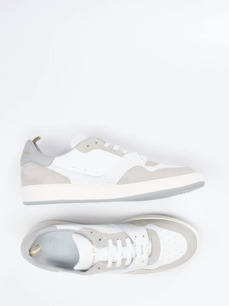Officine Creative – Sneaker aus Kalbleder in Weiß