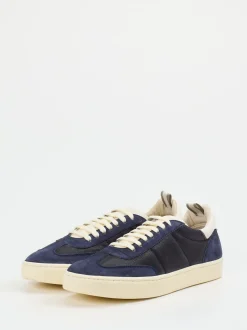 Officine Creative – Sneaker aus Kalbleder dunkelblau