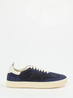 Officine Creative – Sneaker aus Kalbleder dunkelblau
