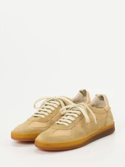 Officine Creative – Sneaker aus Veloursleder braun