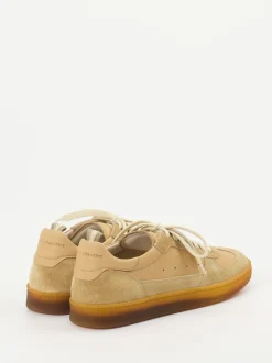 Officine Creative – Sneaker aus Veloursleder braun