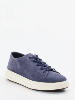 Officine Creative – Sneaker aus Veloursleder Dunkelblau